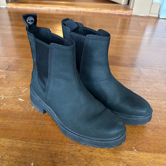 EUC Timberland Women's Carnaby Cool Chelsea Boot - Size 7, Black - Picture 2 of 10